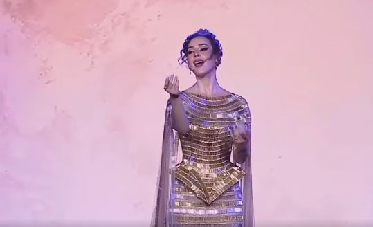 صور شيرين أحمد طارق في حفل افتتاح المصري الكبير