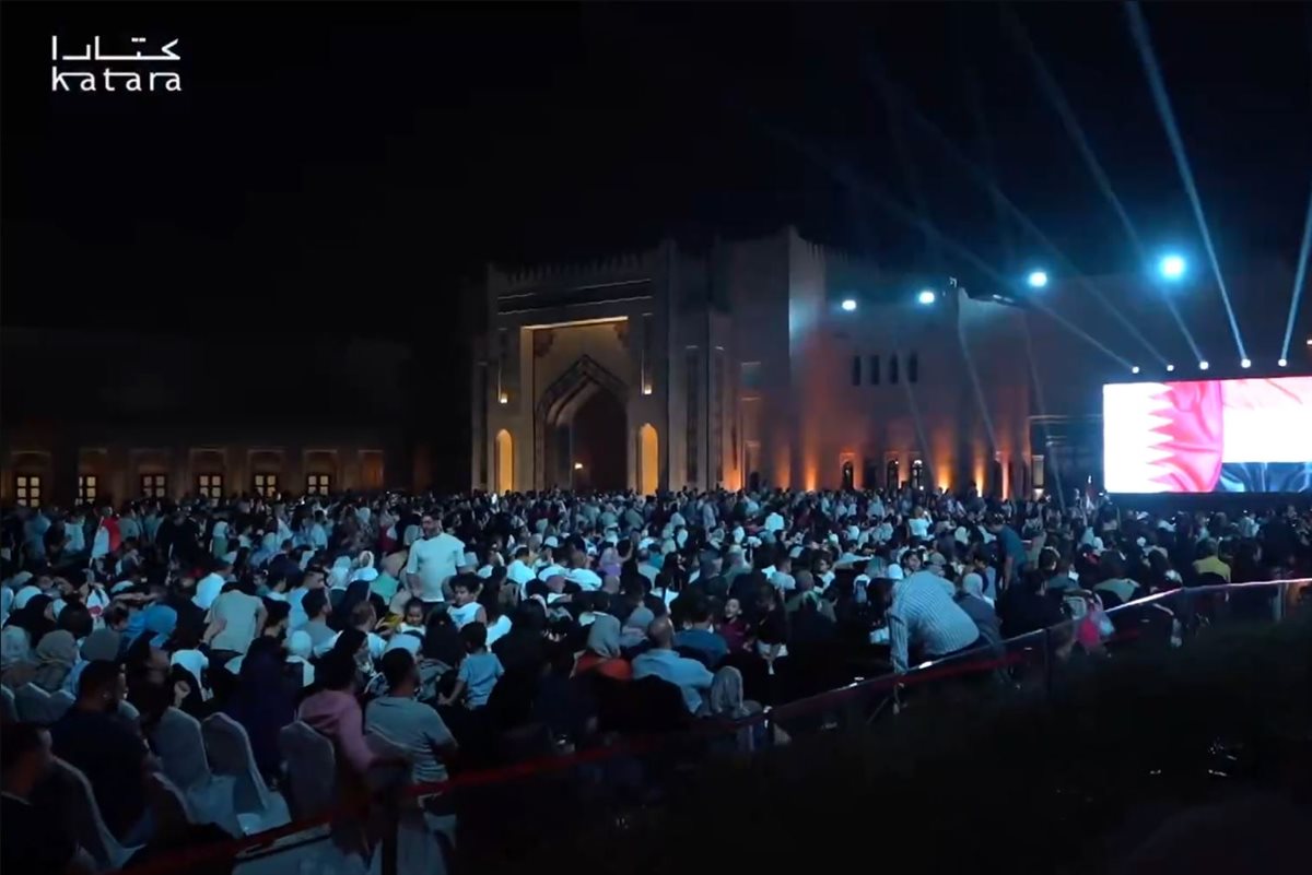 قطر تعرض حفل افتتاح المتحف المصري الكبير في كتارا ساحة الحكمة