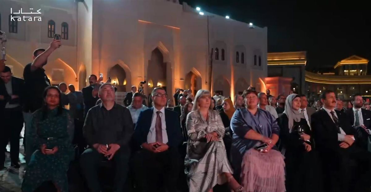 قطر تعرض حفل افتتاح المتحف المصري الكبير في كتارا ساحة الحكمة