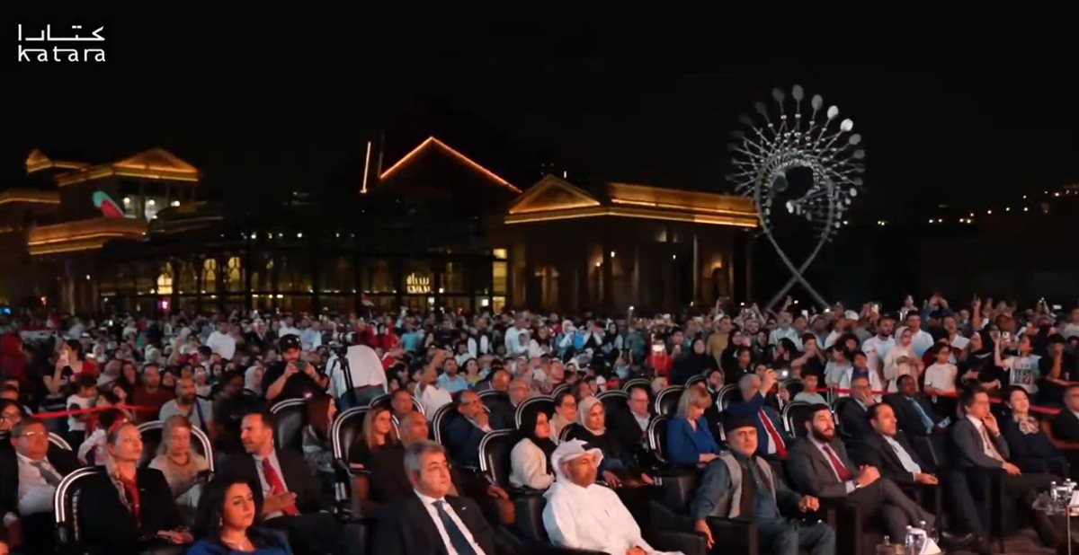 قطر تعرض حفل افتتاح المتحف المصري الكبير في كتارا ساحة الحكمة