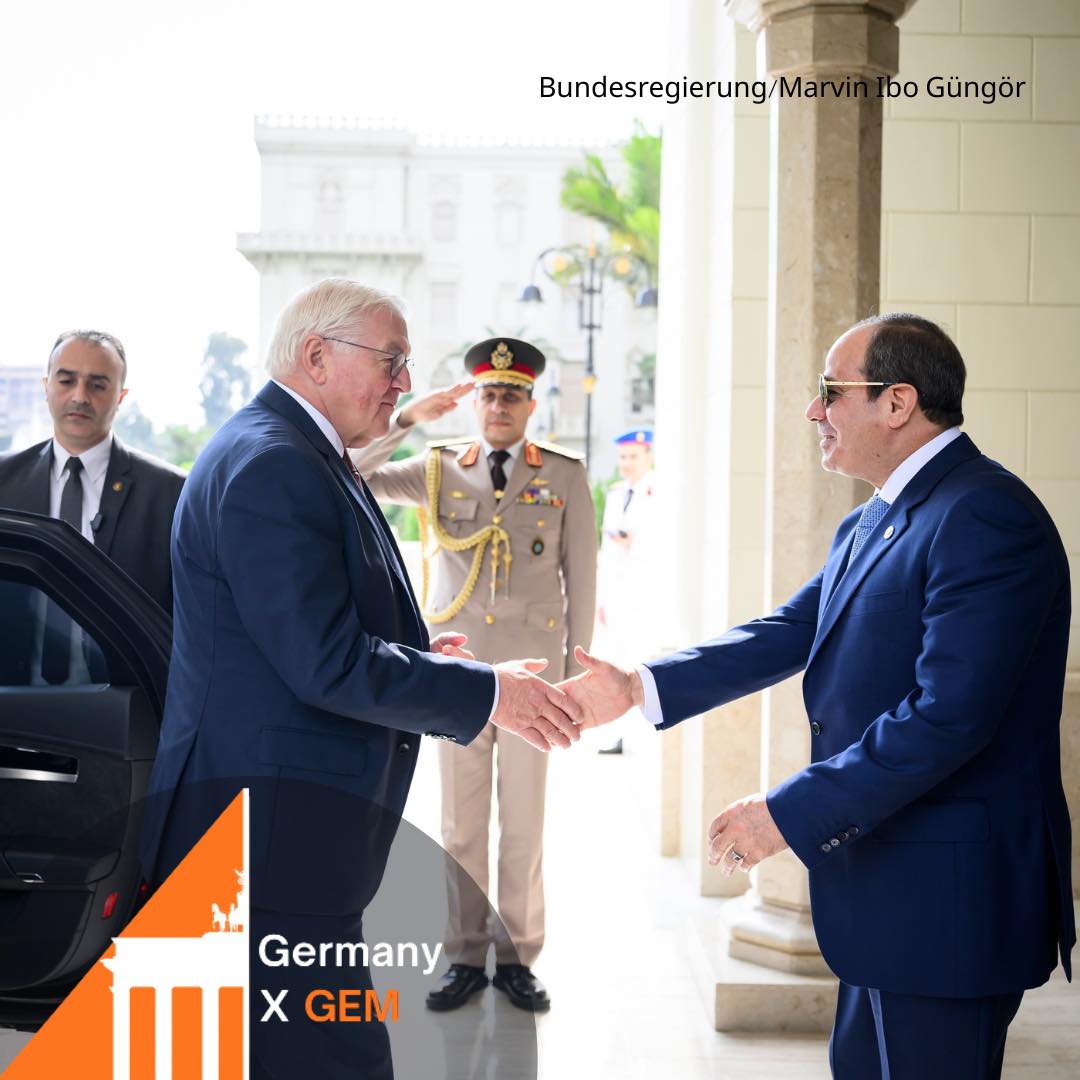 الرئيس السيسي والرئيس الألماني