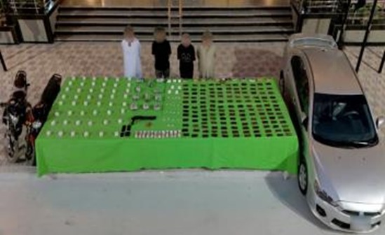 .القبض علي عناصر إجرامية خطرة في عدد من المحافظات