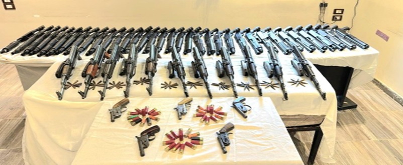 .القبض علي عناصر إجرامية خطرة في عدد من المحافظات