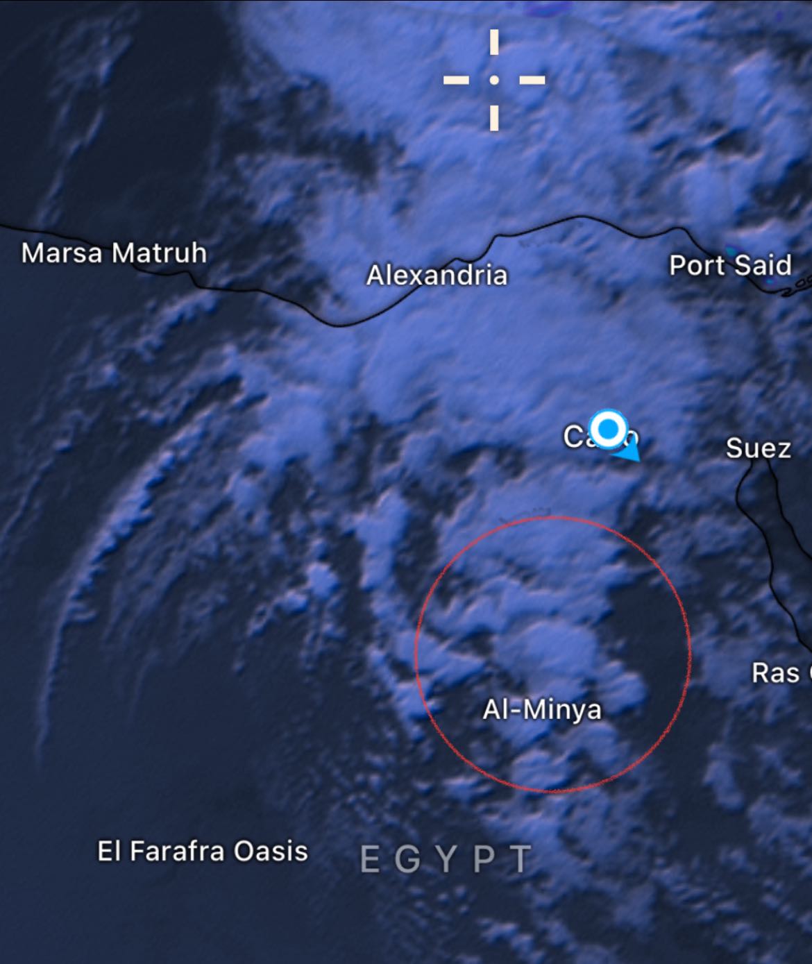 طقس المنيا - من نشرة الأرصاد اليوم