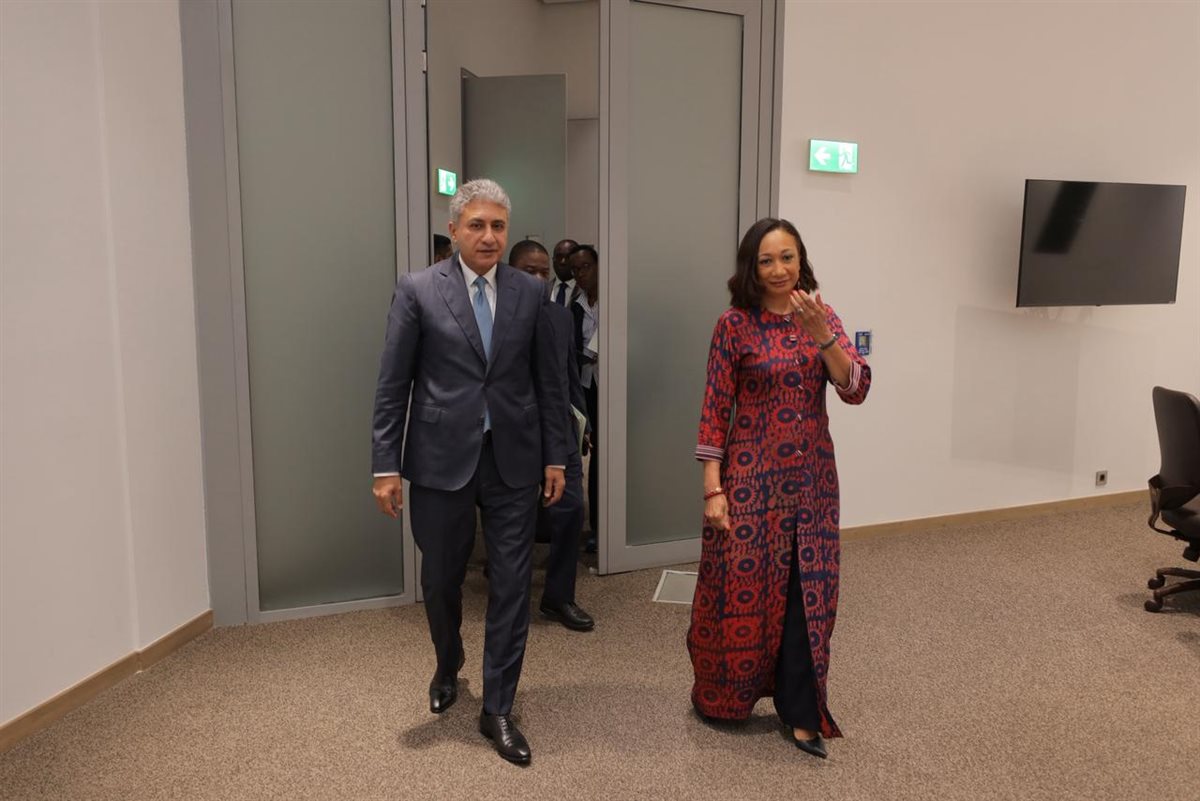  وزير السياحة يستقبل وزيرة ثقافة كوت ديفوار