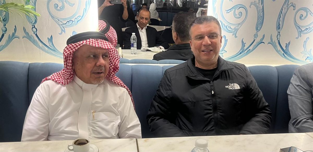 الدكتور عمرو الليثي والدكتور صالح بن إبراهيم بابعير