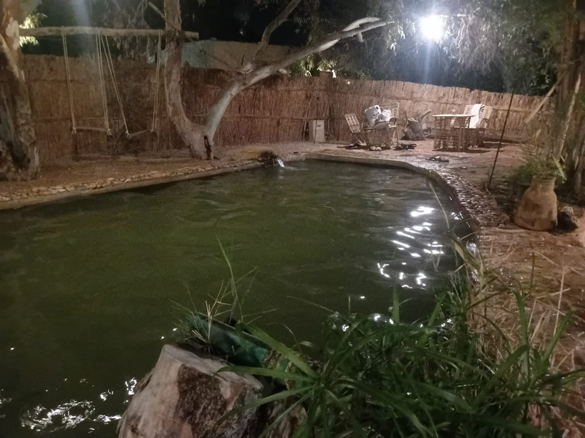 عيون المياه الكبريتية بواحة سيوة