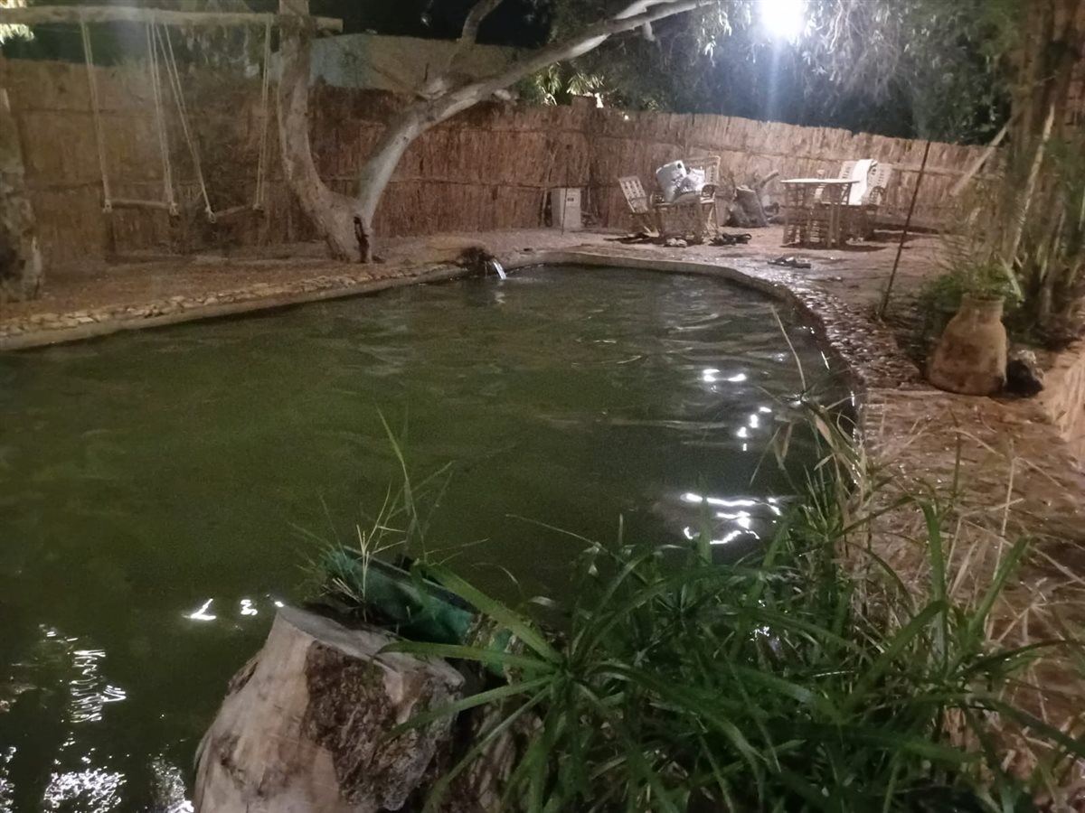 عيون المياه الكبريتية بواحة سيوة