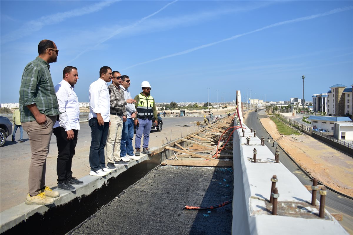 جولة رئيس مدينة العلمين 