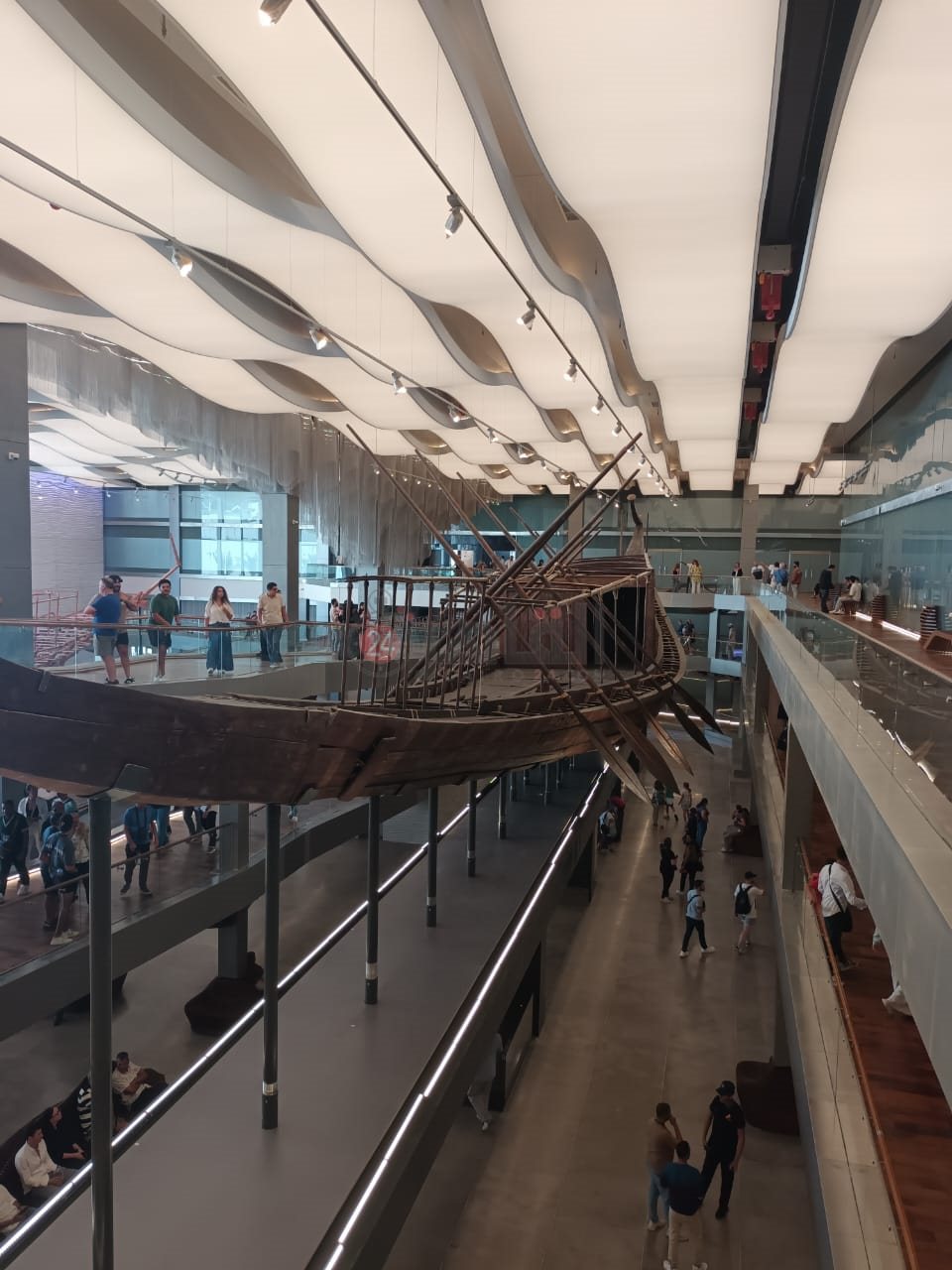 <strong>أول صورة لمركب خوفو الأولى</strong>