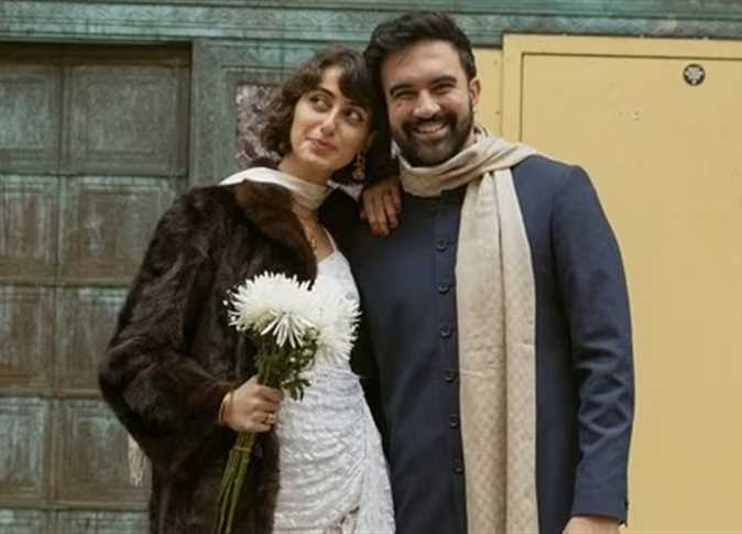 صور زهران ممداني وزوجته