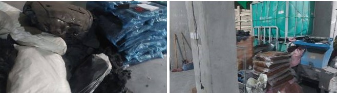 ضبط 57 طن خامات سيارات مستعملة يعاد تعبئتها وبيعها كمنتج جديد