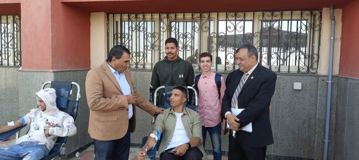 حملة للتبرع بالدم في الوادى الجديد