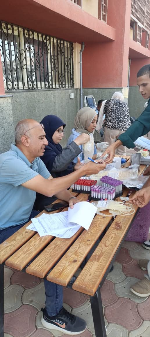 حملة للتبرع بالدم في الوادى الجديد