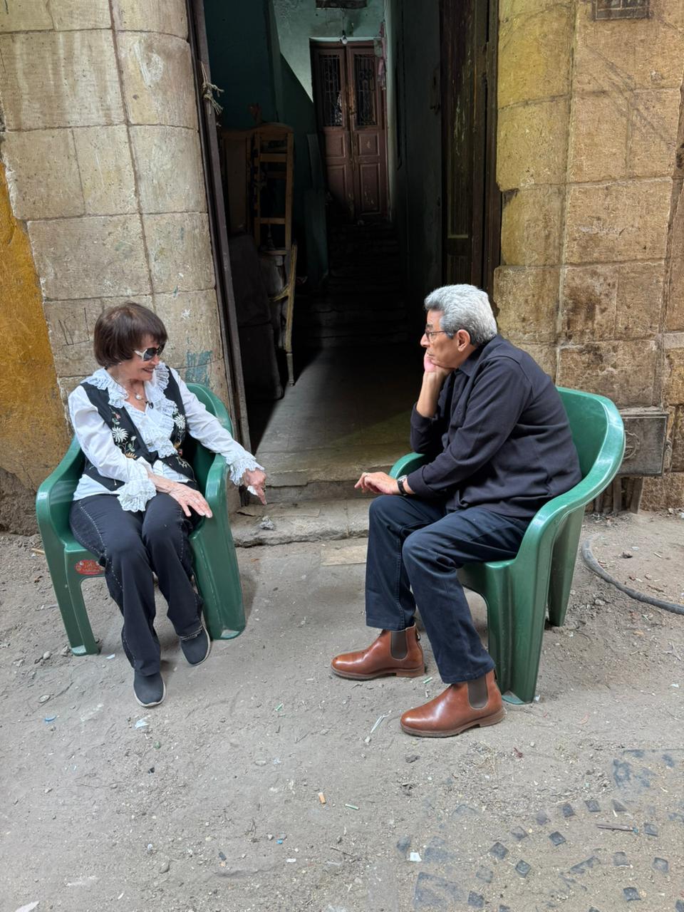 سميرة أحمد ضيفة برنامج باب الخلق مع محمود سعد على شاشة النهار