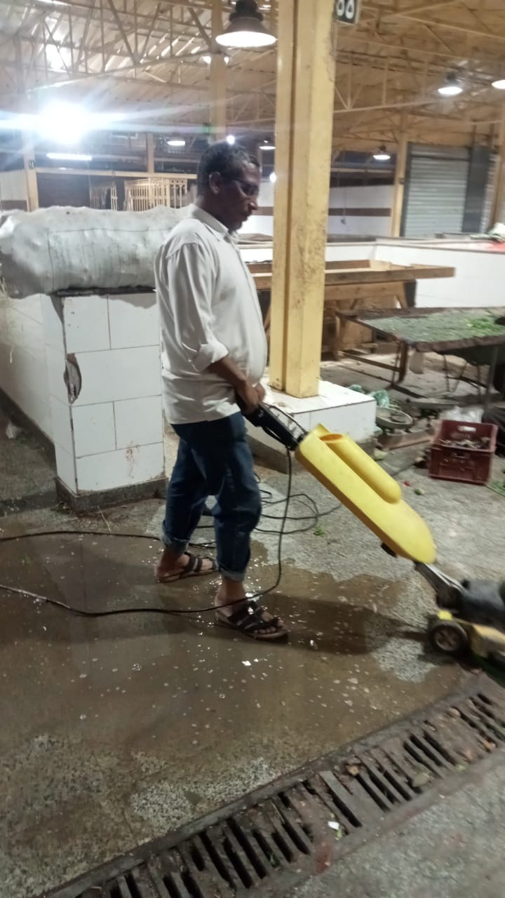 حملة مكبرة على سوق شرق السكة بعد نشر القاهرة 24