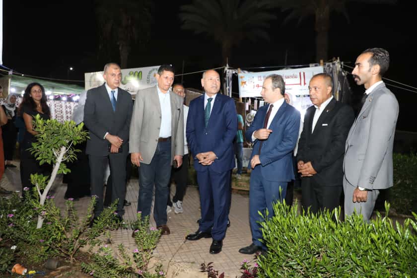 محافظ القاهرة يفتتح معرض زهور مصر ومنتجات الخريف