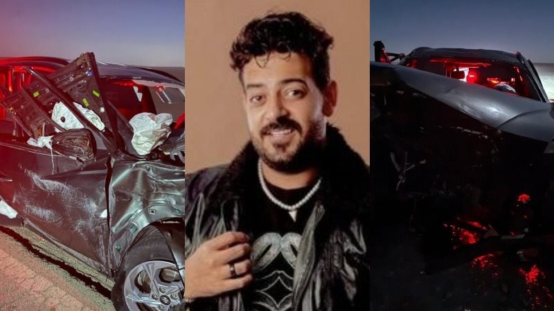 حادث تصام سيارة إسماعيل الليثي