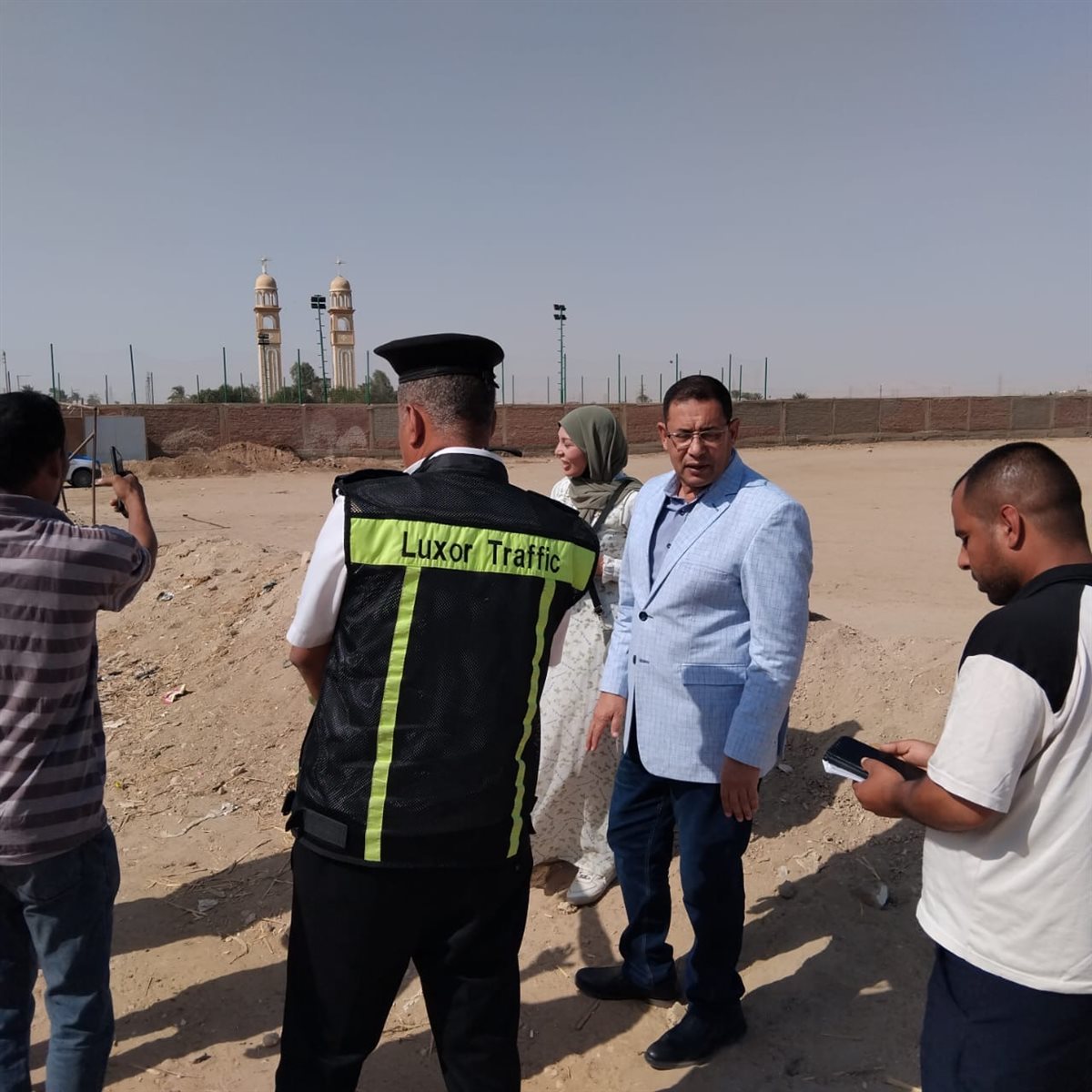 جولة السكرتير العام المساعد بدير مارجرجس