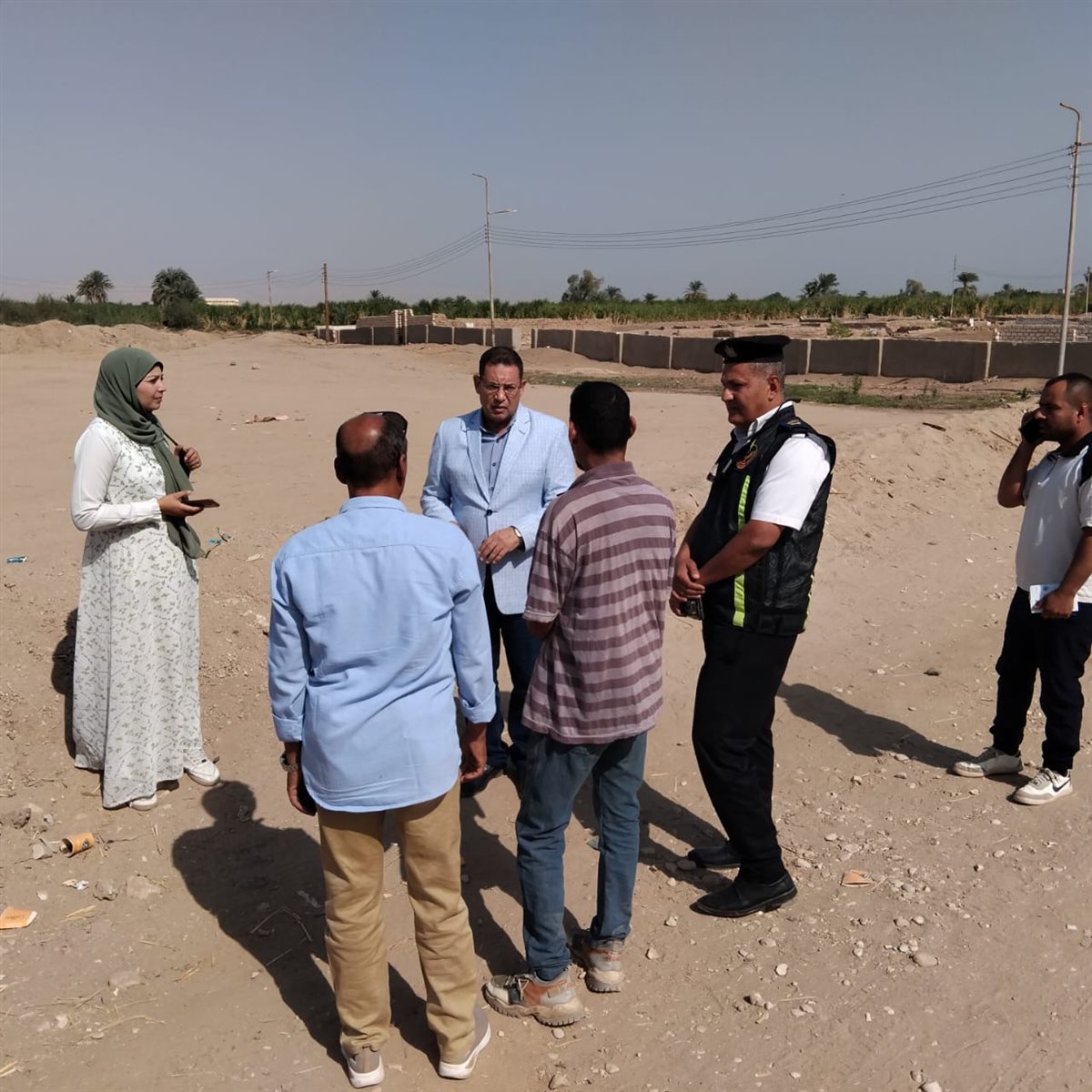 جولة السكرتير العام المساعد بدير مارجرجس