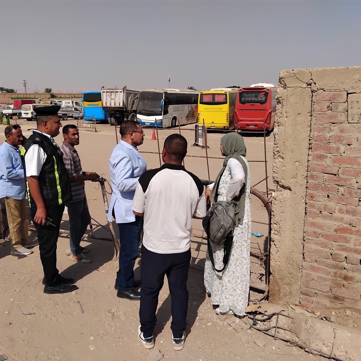 جولة السكرتير العام المساعد بدير مارجرجس