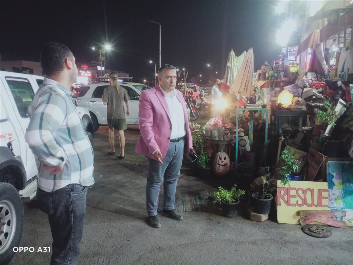 حملة لإزالة الإشغالات بمدينة دهب