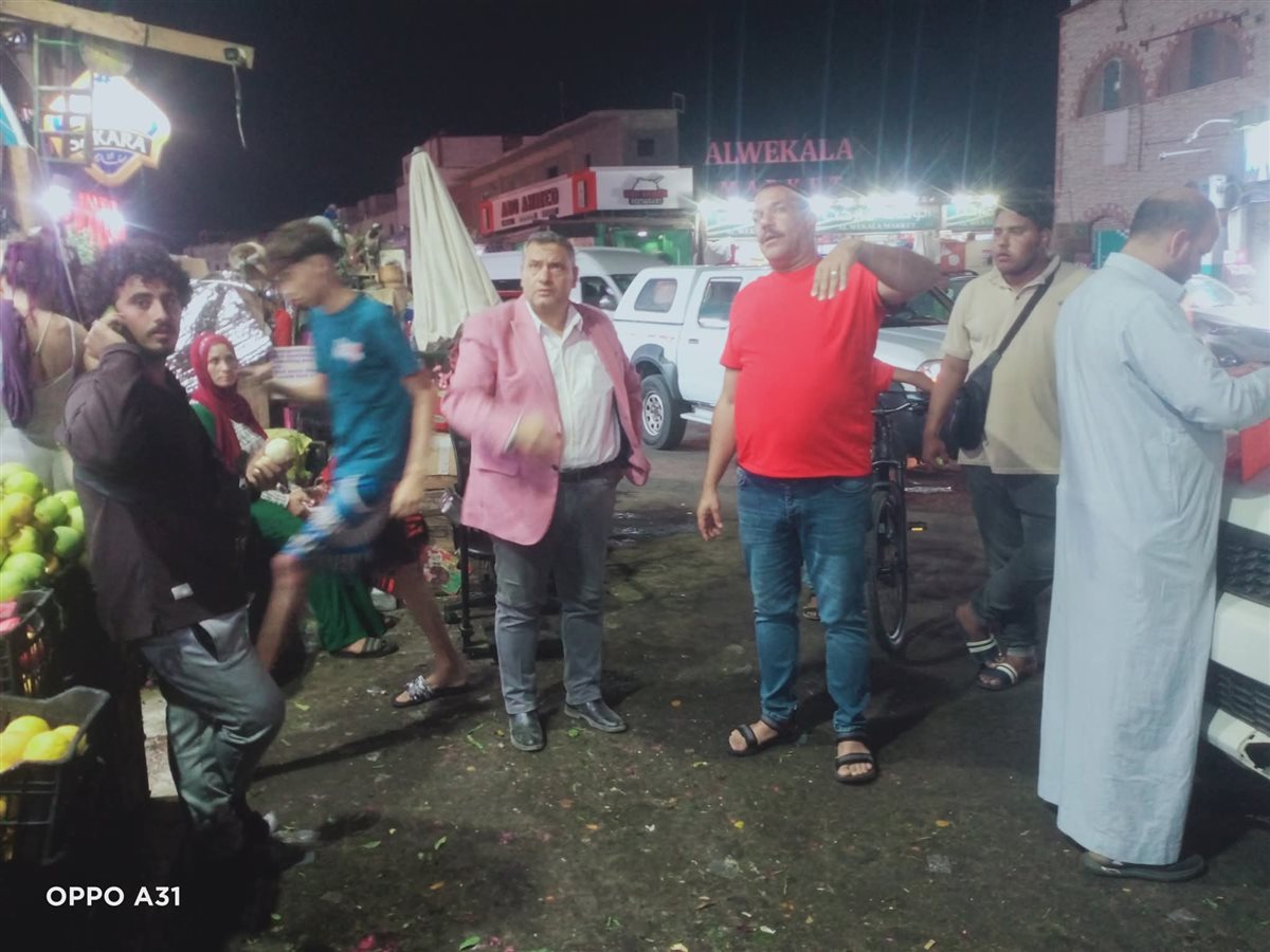 حملة لإزالة الإشغالات بمدينة دهب