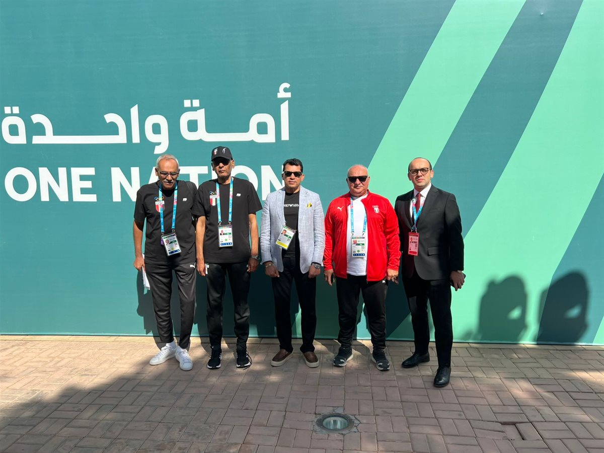 أشرف صبحي رفقة بعثة مصر في دورة  ألعاب التضامن الإسلامي