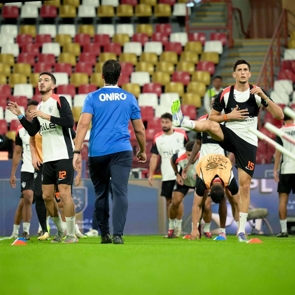 مران الزمالك الختامي قبل مواجهة الأهلي في نهائي السوبر المصري