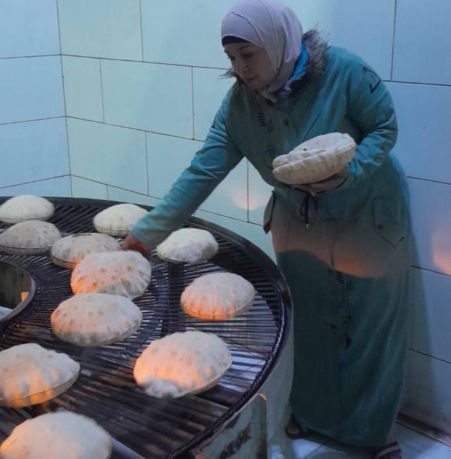 حملات تموينية علي المخابز بدسوق