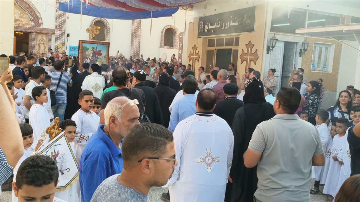 انطلاق احتفالات دير مارجرجس بالأقصر