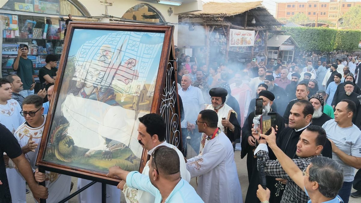 انطلاق احتفالات دير مارجرجس بالأقصر