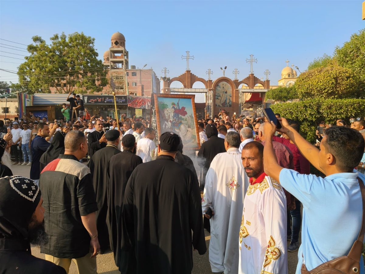 انطلاق احتفالات دير مارجرجس بالأقصر