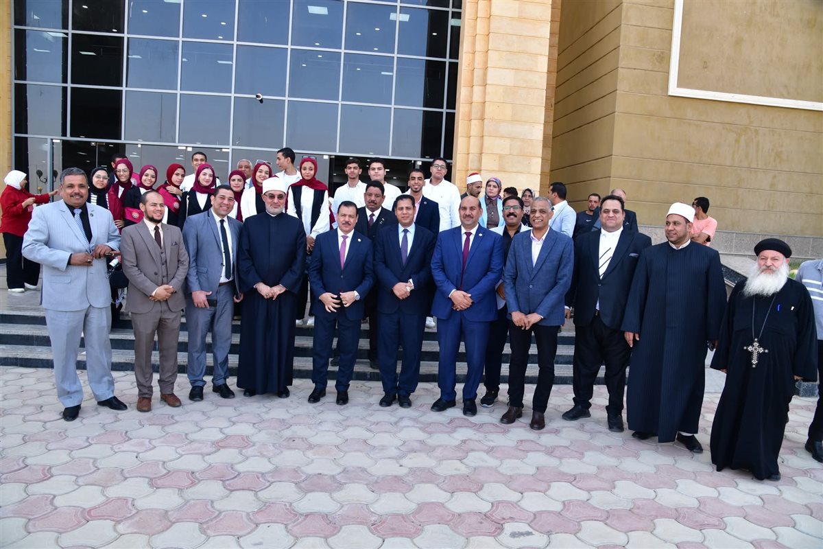 جانب من ندوة مفتى الديار المصرية