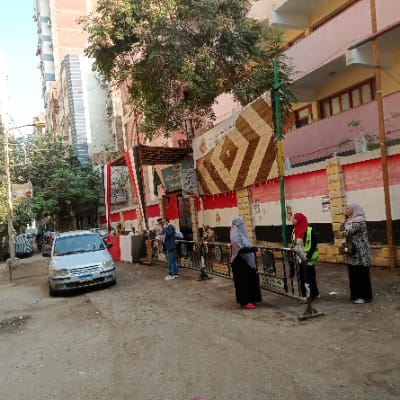 اقبال متوسط في انتخابات مجلس النواب بالفيوم 