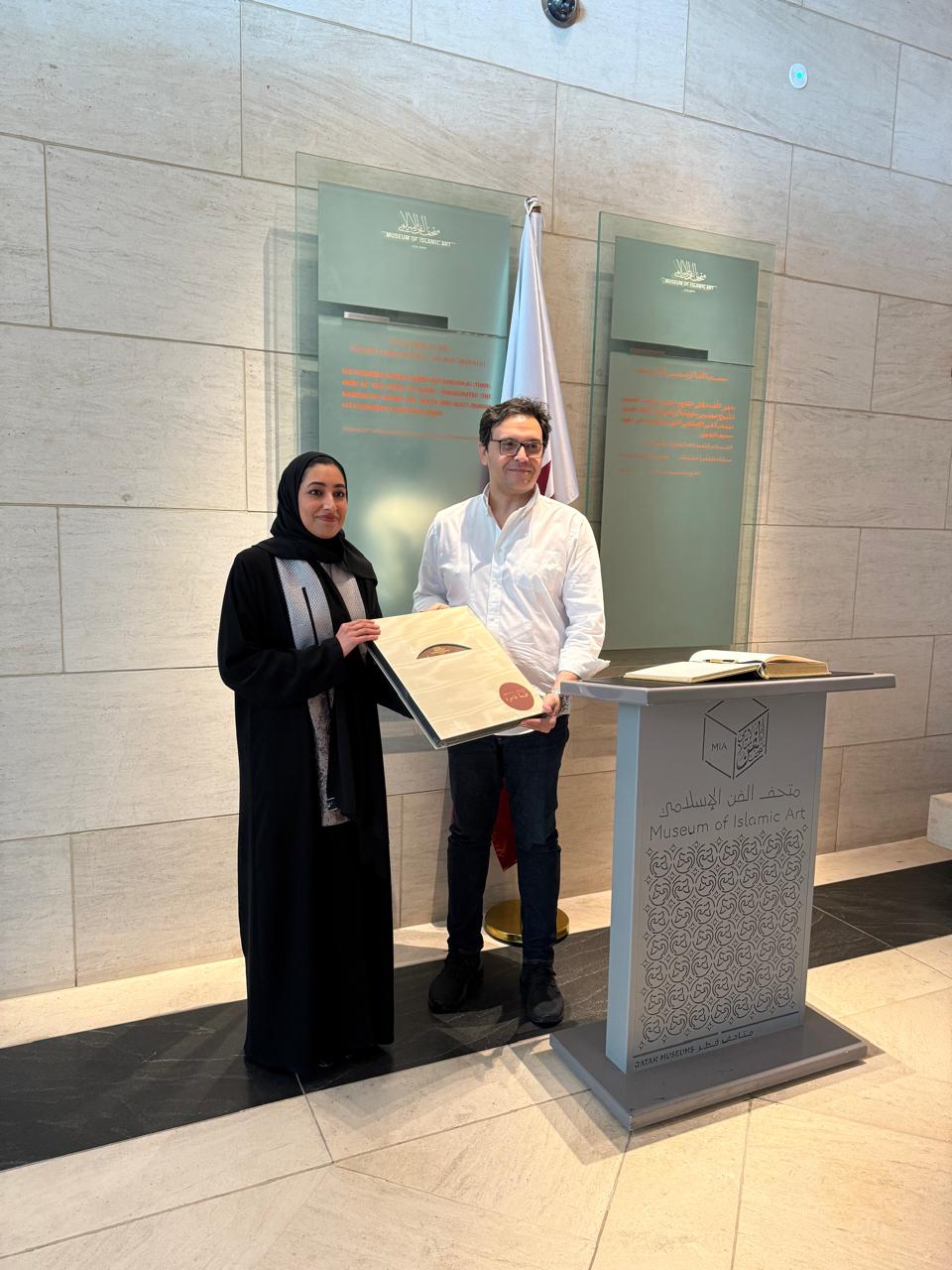 زيارة الوزير للمتحف