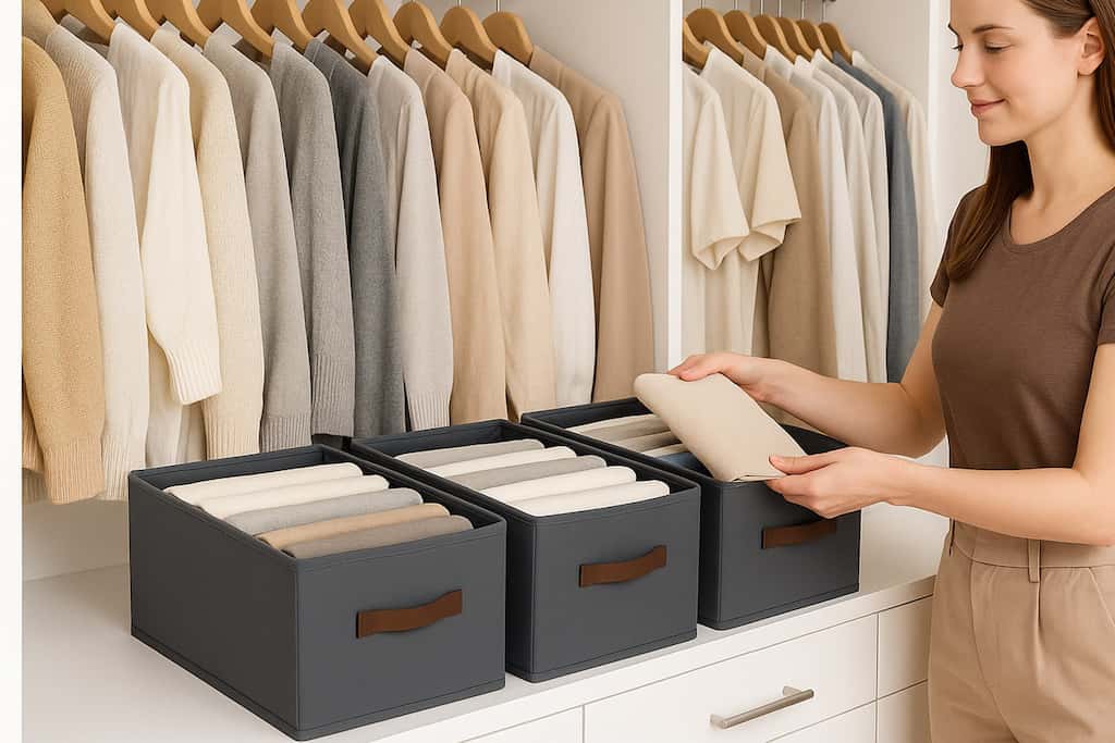افضل طريقة لتنظيم الملابس الشتوية بسهولة