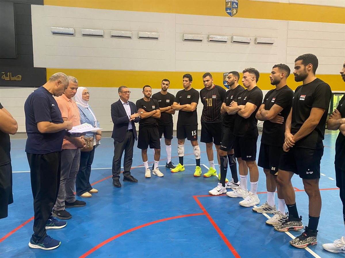 منتخب الطائرة يرفع درجة الاستعداد لبطولة التحدي بالأردن وسط دعم كامل من مجلس الإدارة