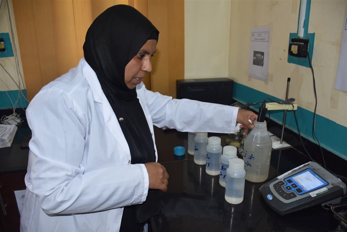 رئيس شركة المياة يتفقد محطة الصعايدة