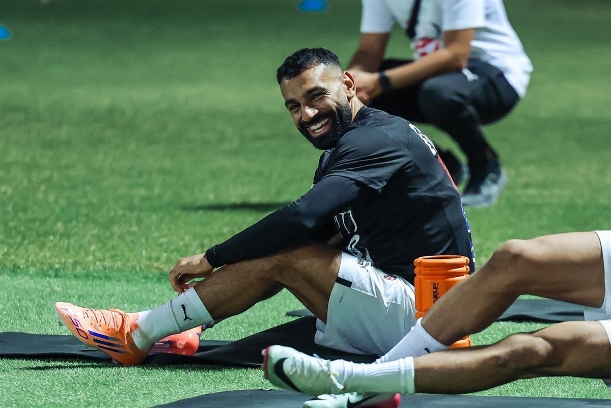 محمد صلاح من تدريب منتخب مصر