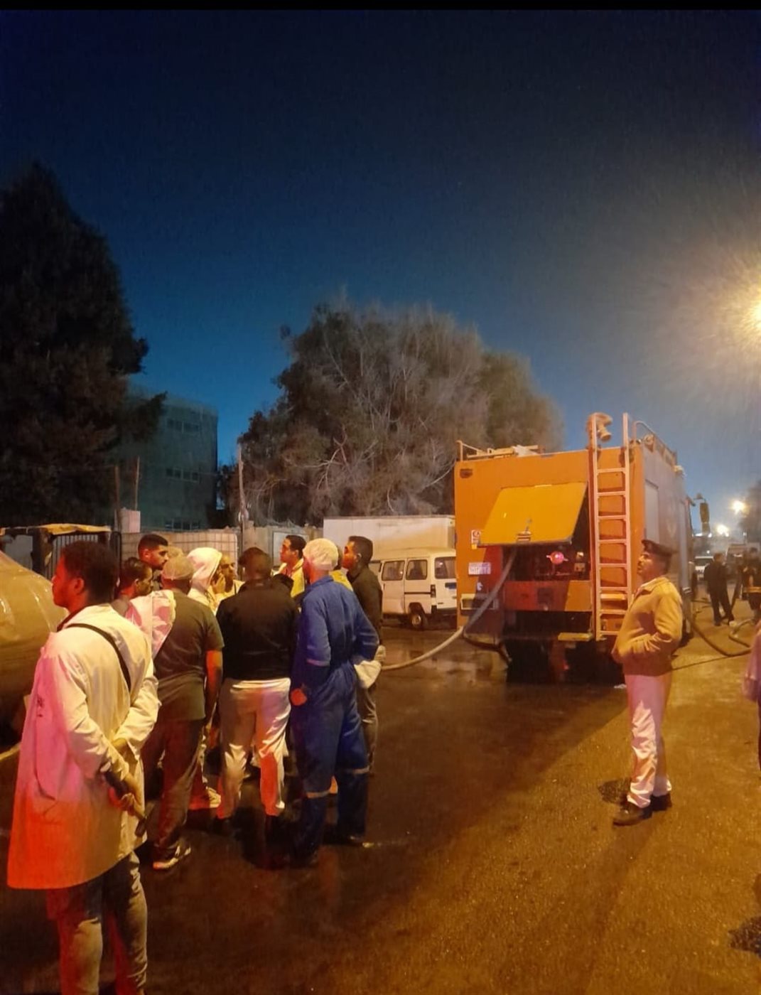 السيطرة على حريق بمصنع أعلاف في المنطقة الصناعية بـ6 أكتوبر