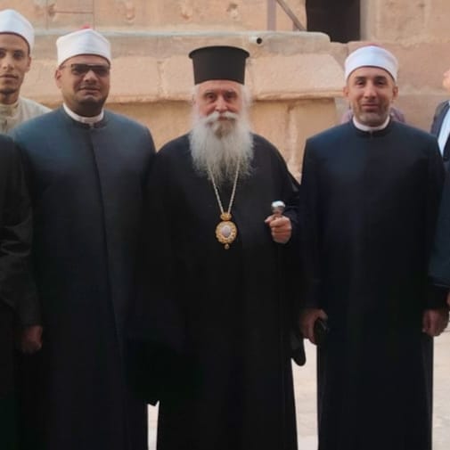 قافلة مجمع البحوث الإسلامية تزور سانت كاترين 