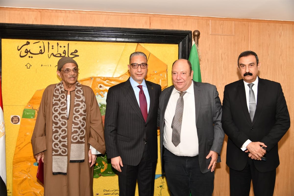 محافظ الفيوم يشهد توقيع بروتوكول تعاون لرفع كفاءة الإنتاج الزراعي وتنمية الثروة الحيوانية