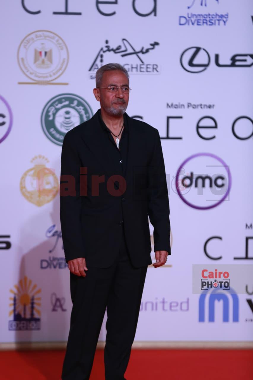صبري فواز على ريد كاربت مهرجان السينمائي
