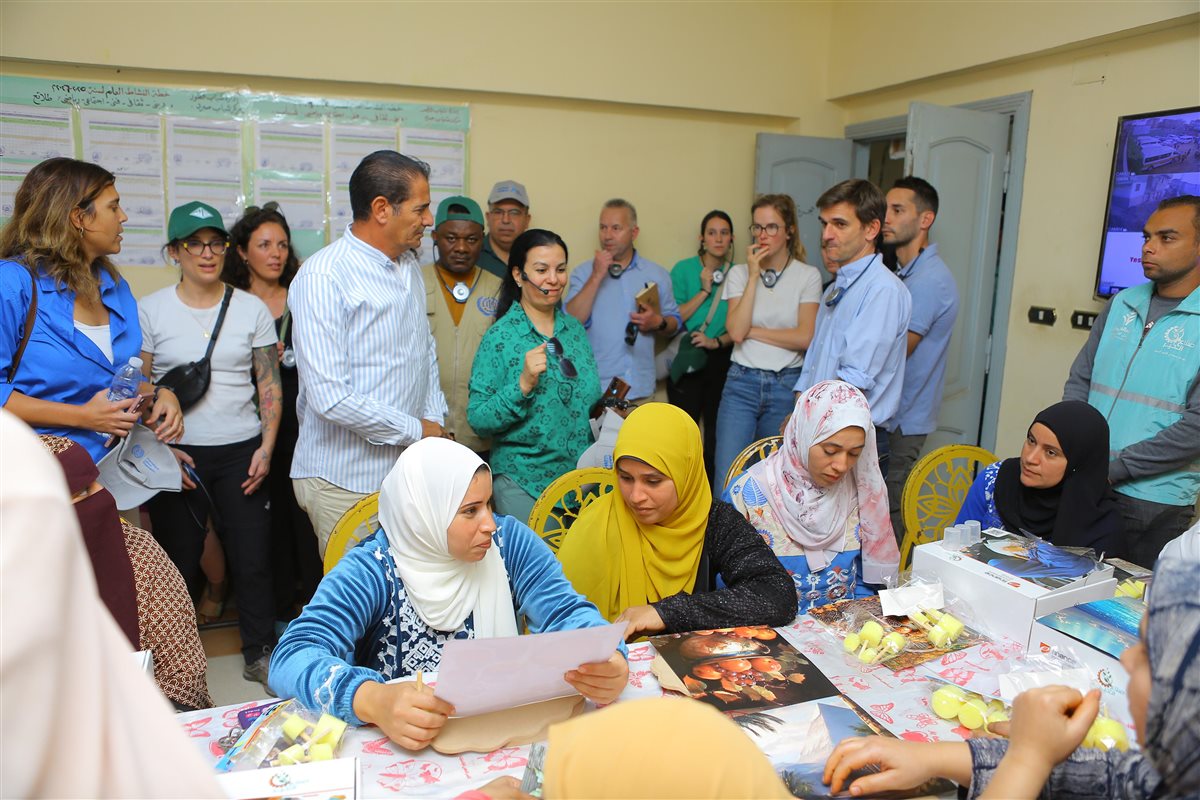 العمل الدولية تشيد بمبادرة «صُناع الخير» «تمكين» بعد متابعته خدماتها*