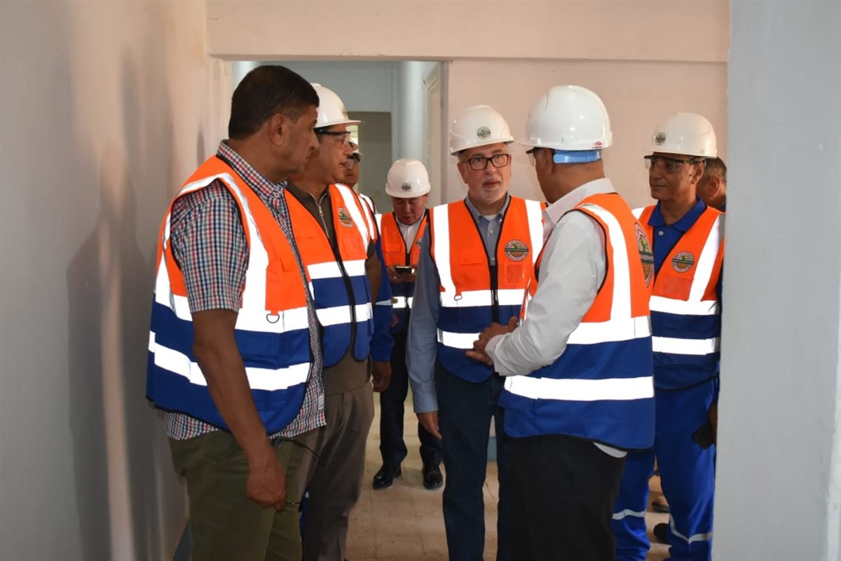 جانب من زيارة الوفد الصيني للوادى الجديد