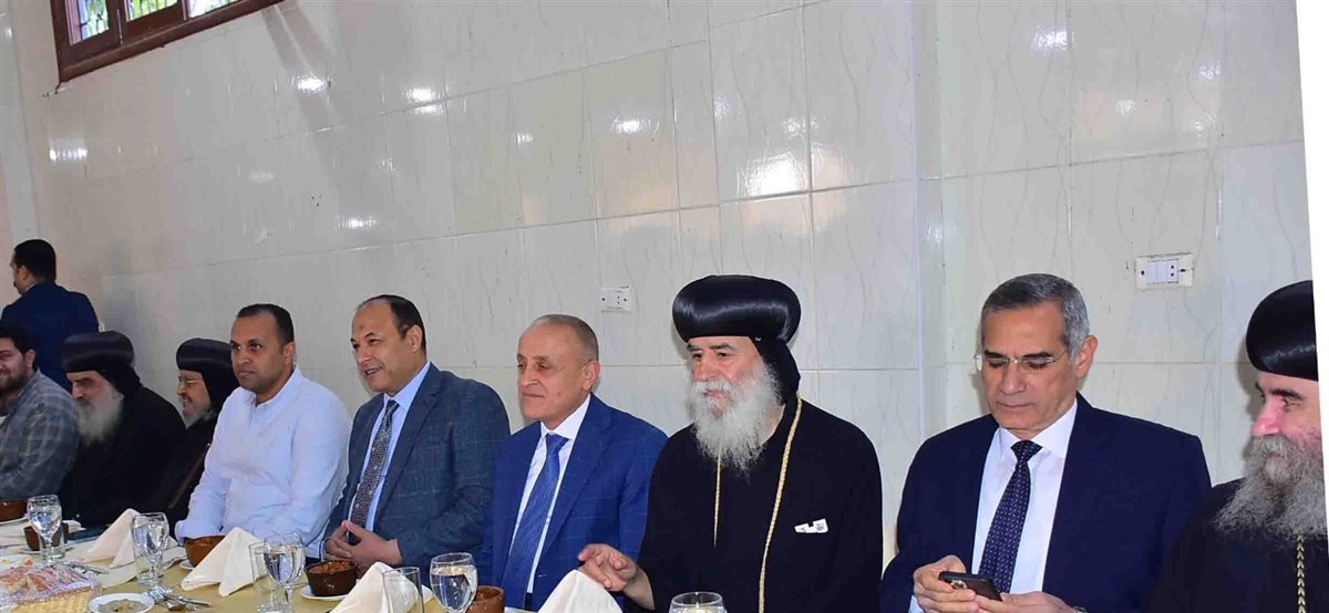 محافظ الأقصر بدير مارجرجس