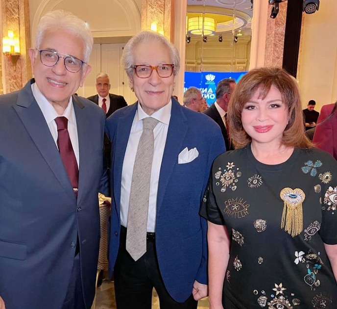 <strong>مؤسسة كيميت بطرس غالي للسلام والمعرفة تكرم فاروق حسني </strong>