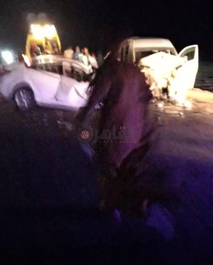 جانب من الحادث 