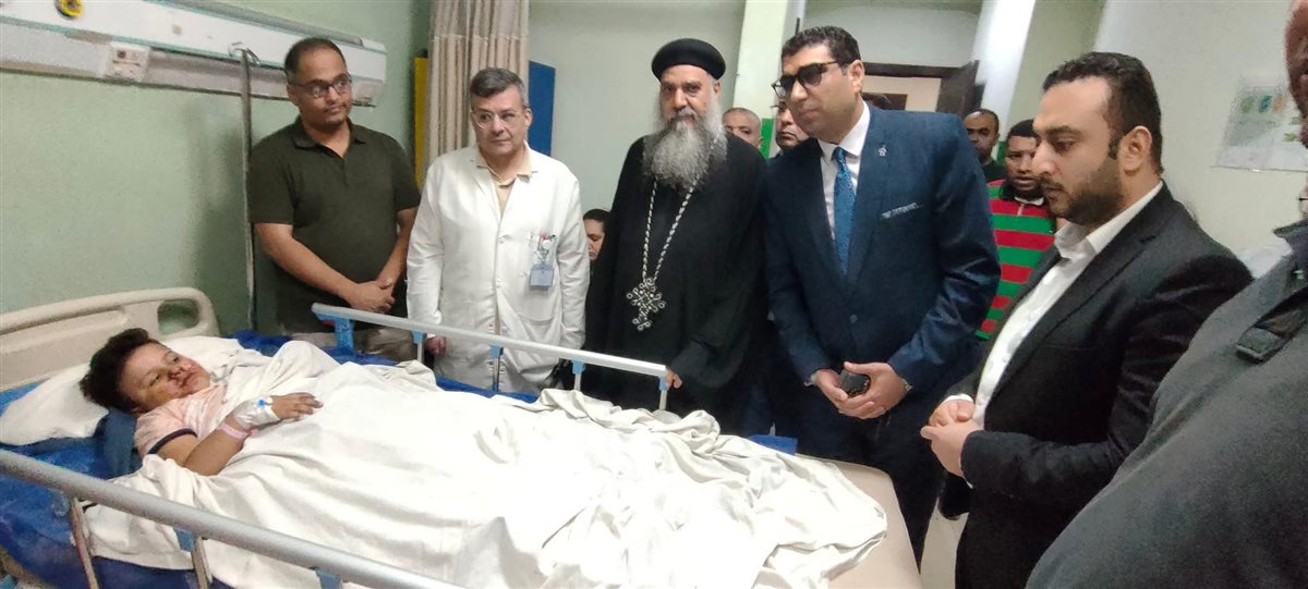 زيارة نائب المحافظ للمصابين